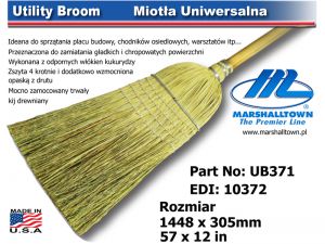Uniwersalna miotła UB371 Utility Broom - szczotka