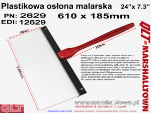 Osłona malarska PCV 61cm - 24 - QLT 2629 - przyjaciel dekoratora
