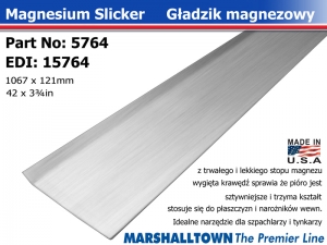 Pióro magnezowe (gładzik) 5764 1067x121mm do gładzi, tynku itp. - lekkie