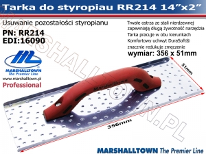 RR214 356x51 Tarka do styropianu, DuraSoft®
