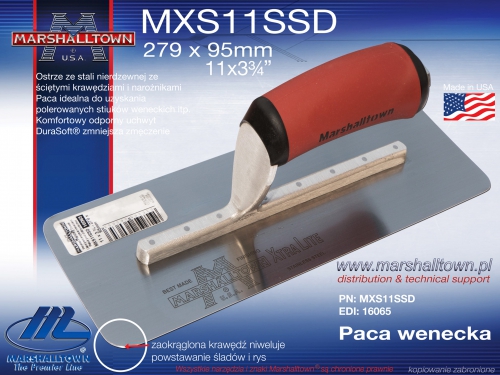 MXS11SSD 279x95mm paca wenecka