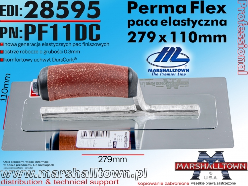 PF11DC 279x110mm PermaFlex, DuraCork, paca elastyczna, ostrze 0.3mm