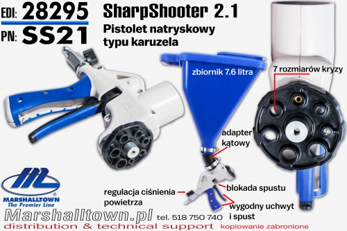 SS21 SharpShooter pistolet karuzela